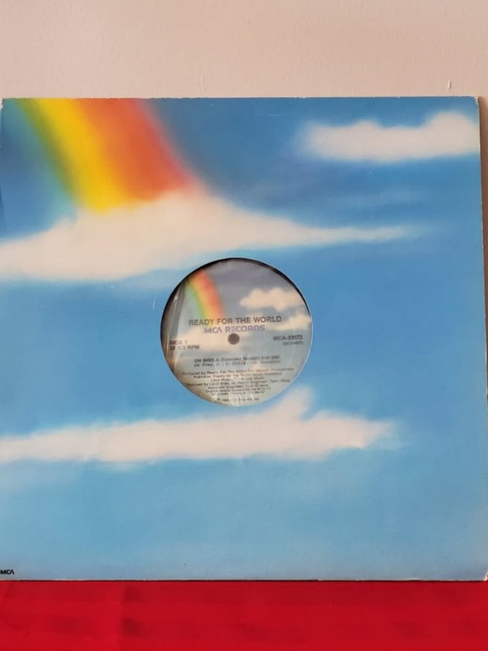 VINTAGE, 1985, READY FOR THE WORLD, OH SHEILA, 12" E.P.!!!